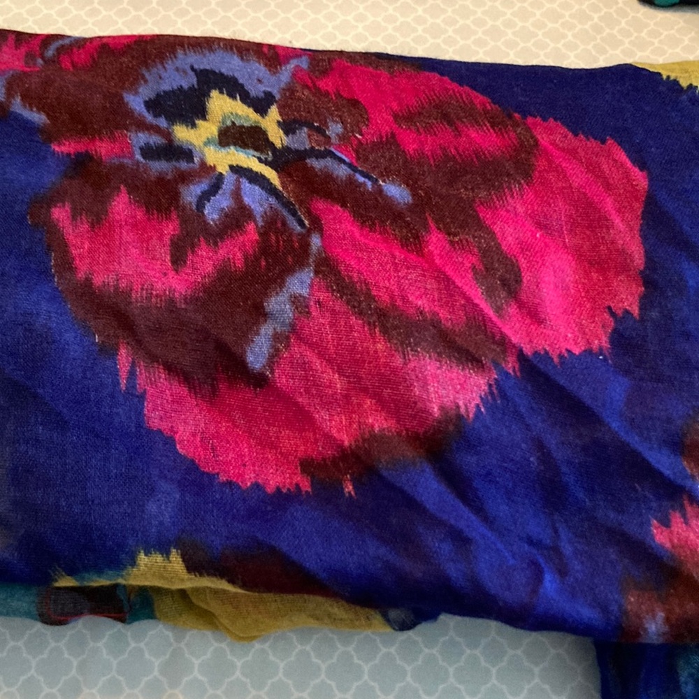 Floral scarf